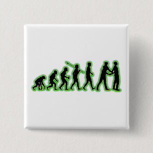 Cop Vierkante Button 5,1 Cm