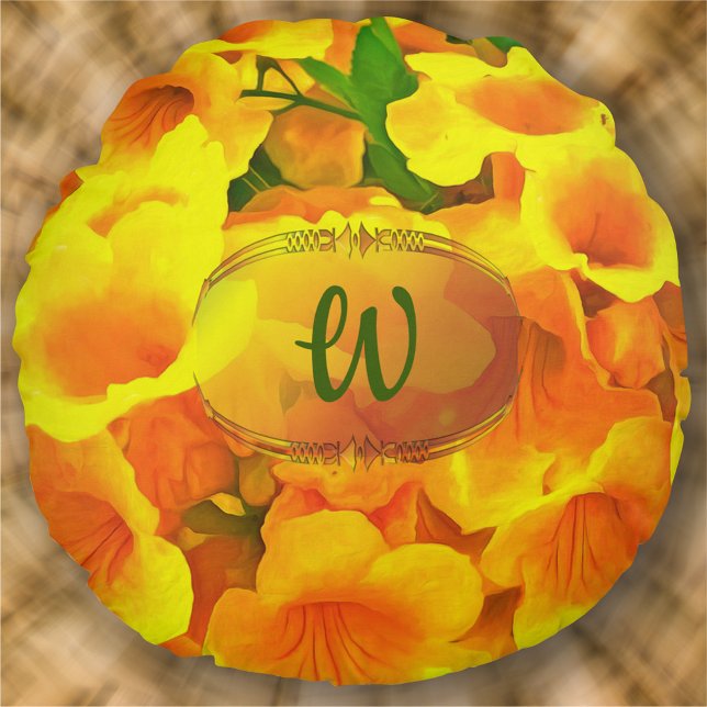 Copa de Oro Rond Kussen (Creator heeft geüpload)