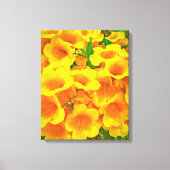 Copa de Oro Tropische Bloem Kunst Canvas Afdruk (Voorkant)