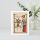 Copa de Rubin II / Rubin's vase II Briefkaart (Staand voorkant)