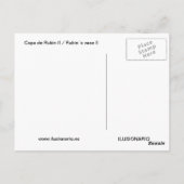 Copa de Rubin II / Rubin's vase II Briefkaart (Achterkant)