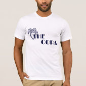 Copa Navy on White T-shirt (Voorkant)