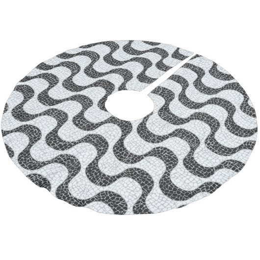 Copacabana Beach Kerstboom Rok (Gekanteld)