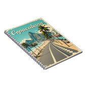 Copacabana Beach Retro Reizen Notitieboek (Rechterzijde)