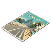 Copacabana Beach Retro Reizen Notitieboek (Linkerzijde)