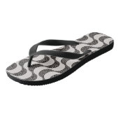 Copacabana Beach Rio de Janeiro Tile Teenslippers (Schuin)