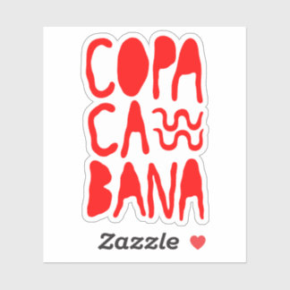 Copacabana Beach Sticker