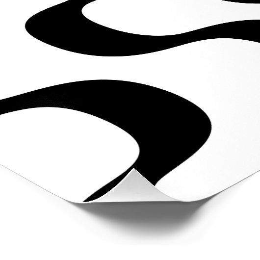 Copacabana Beach vertical 2 Perfect Poster (Hoek)