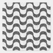 Copacabana Beach Vierkante Sticker (Voorkant)