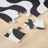 Copacabana Black and white Legpuzzel (Zijkant)