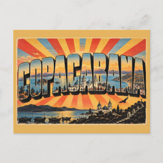 Copacabana Bolivia Meer Titicaca Basiliek Kunst Briefkaart