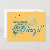 Copacabana Brazil Tshirts en Gifts Briefkaart (Voorkant / Achterkant)