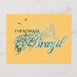 Copacabana Brazil Tshirts en Gifts Briefkaart