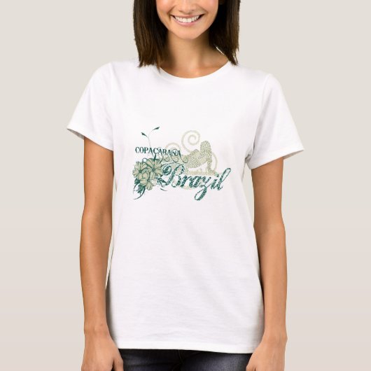 Copacabana Brazilië Tshirts en geschenken (Voorkant)