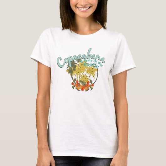 Copacabana Brazilië, vrouwen T-shirt (Voorkant)