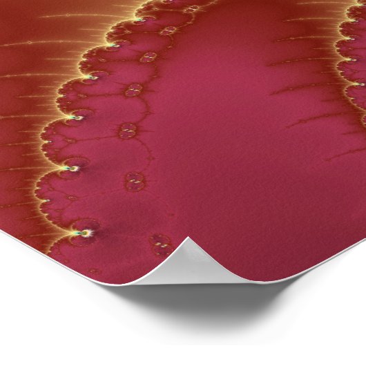 Copacabana Fractal Poster (Hoek)