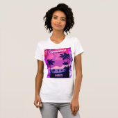 Copacabana Rio De Janeiro Brazil Beach T-Shirt (Voorkant volledig)