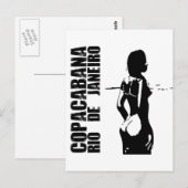 Copacabana, Rio de Janeiro Briefkaart (Voorkant / Achterkant)