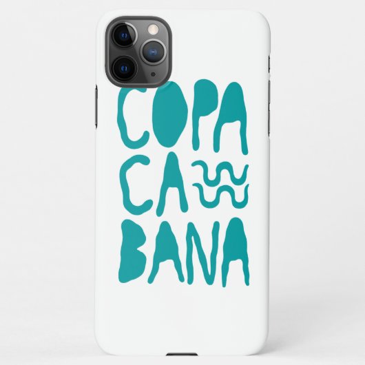 Copacabana RJ iPhone Hoesje (Achterkant)
