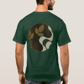 Copacabana sidewalk afgerond t-shirt (Achterkant)