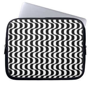 Copacabana sidewalk-ontwerpbescherming laptop sleeve