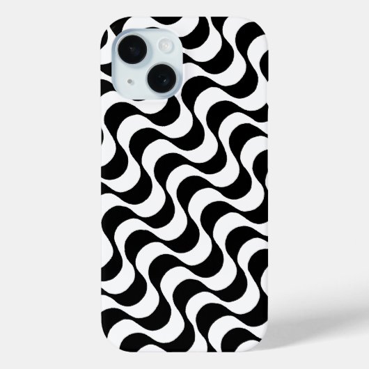 Copacabana sidewalk-patroon Case-Mate iPhone case (Achterkant)