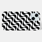 Copacabana sidewalk-patroon Case-Mate iPhone case (Achterkant (horizontaal))