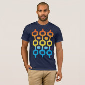 Copacabana Sidewalk Rio Brasil T-shirt (Voorkant volledig)
