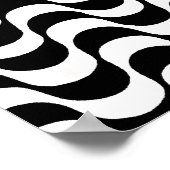 Copacabana strand, Braziliaanse stoep. Poster (Hoek)