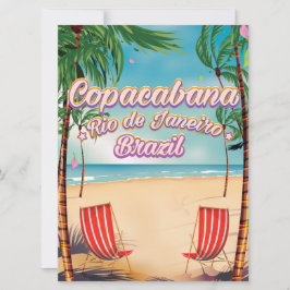 Copacabana, strand van Rio de Janeiro