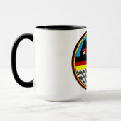 Copacabana Sugar Loaf Christus het achterste Footb Mok (Links)