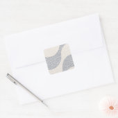 Copacabana Vierkante Sticker (Envelop)