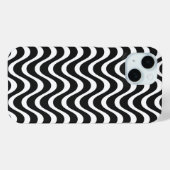 Copacabana Waves Abstracte kunst Case-Mate iPhone Case (Achterkant (horizontaal))