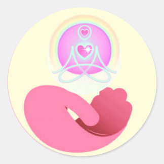 Copacetic Menselijke Counseling Logo Ronde Sticker