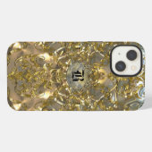 Copachatlin Damask Monogram iPhone Hoesje (Achterkant horizontaal)