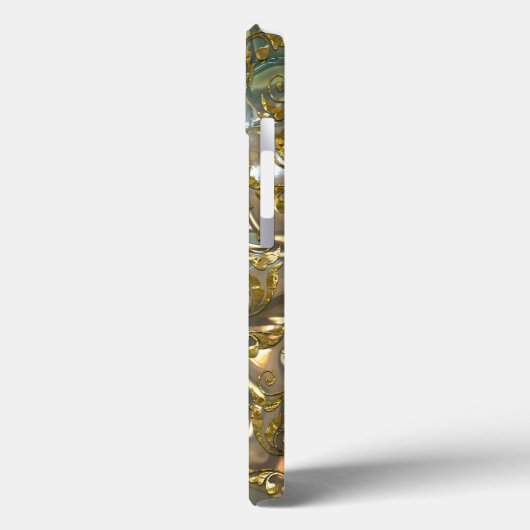 Copachatlin-Damaskmonogram Case-Mate iPhone Case (Achterkant / Links)