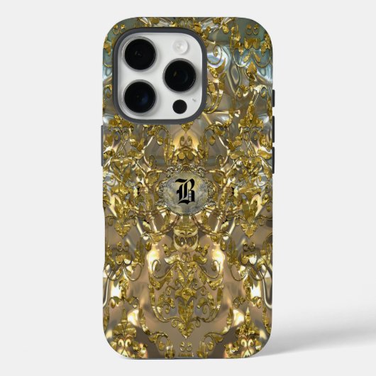Copachatlin-Damaskmonogram Case-Mate iPhone Case (Achterkant)