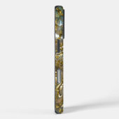 Copachatlin-Damaskmonogram Case-Mate iPhone Case (Achterkant / Rechts)