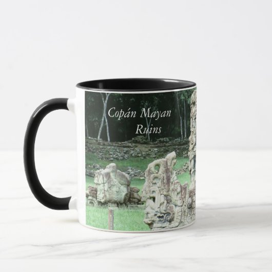 Copan Ancient Mayan Ruins Archeological Cup Mok (Links)