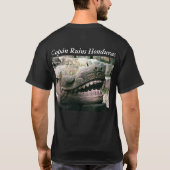 Copan Ancient Ruins Statues City Culture Mayan T-shirt (Achterkant)