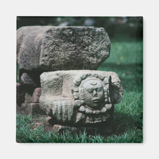 Copan City of Honduras Ancient Ruins Fancy kleuren Magneet (Voorkant)