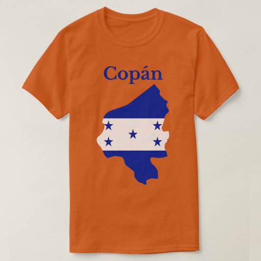 Copan Department Honduras T-shirt (Design voorkant)