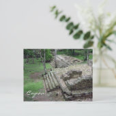 copán old briefkaart (Staand voorkant)