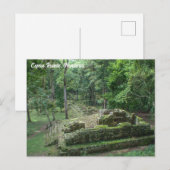 Copán Ruinas, Honduras Briefkaart (Voorkant / Achterkant)