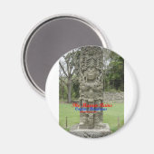 Copan Ruins Buttonnen en sleutelhangers Magneet (Voorkant / Achterkant)