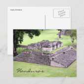 copán ruins honduras briefkaart (Voorkant / Achterkant)