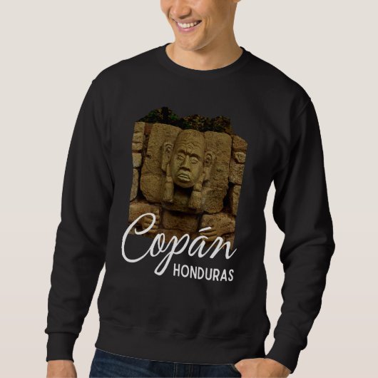 Copan Ruins Mayan Ruins Roatan Honduras Souvenir Trui (Voorkant)