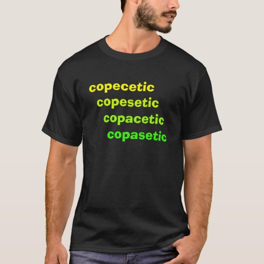 Copazijnzuur T-shirt (Voorkant)