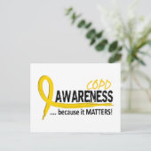 COPD Awareness 2 Briefkaart (Staand voorkant)