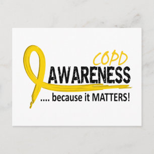 COPD Awareness 2 Briefkaart